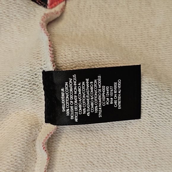 Alice + Olivia Crochet Tie-dye Hoodie sz  XL - Picture 9 of 13